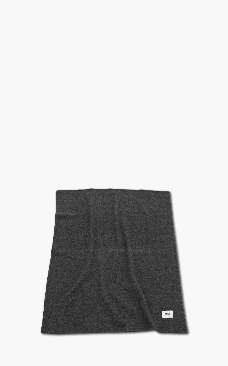 TEKLA Merino Wool Blanket Solid Grey Melange