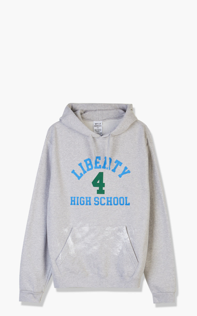 Wild Donkey FC Liberty Hooded Sweatshirt Heather Grey