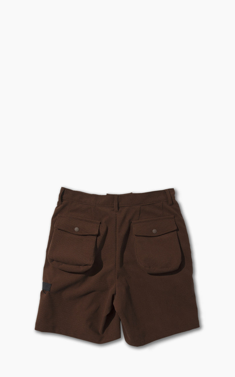 F/CE. x Digawel 6 Pockets Corduroy Shorts Brown