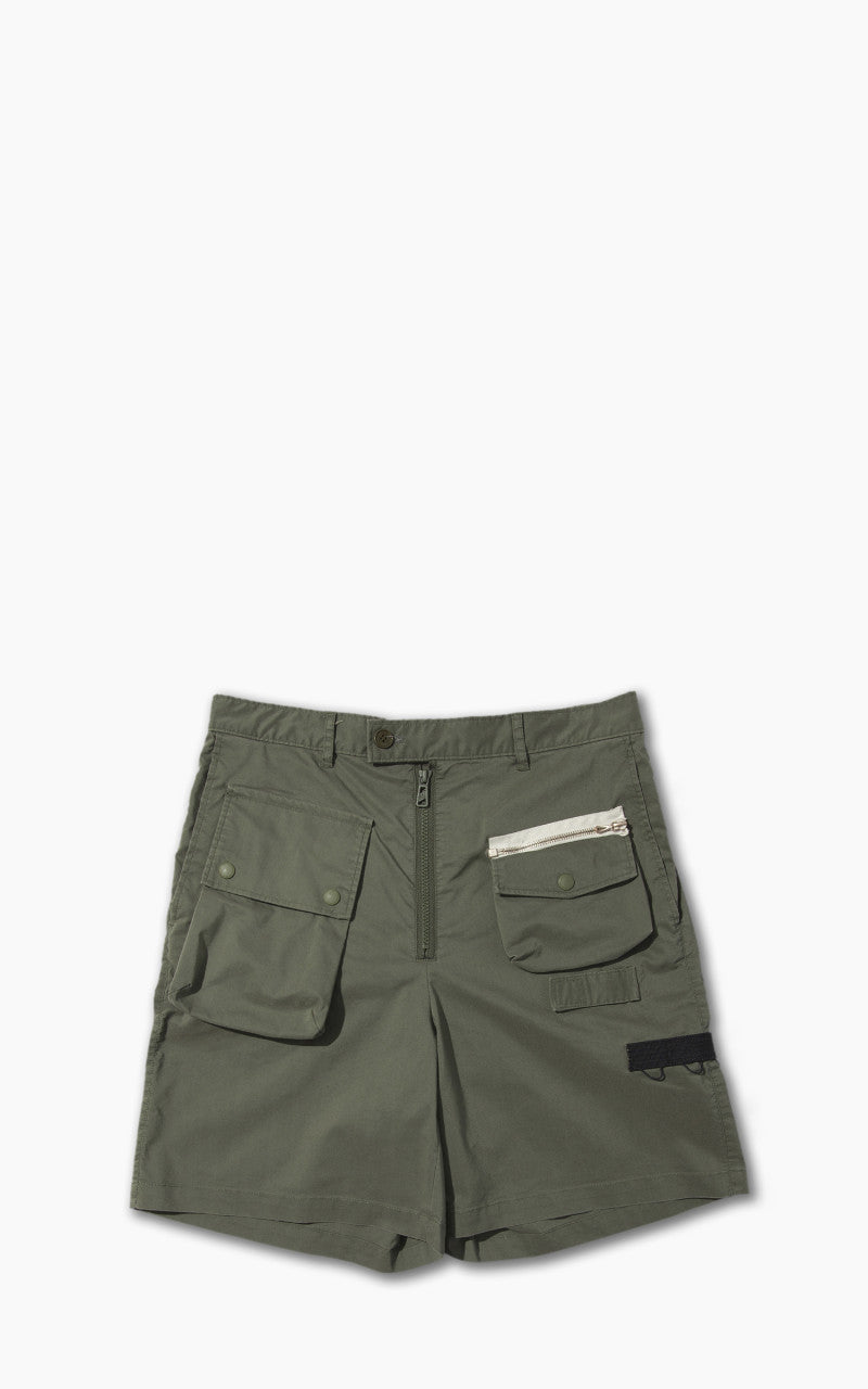 F/CE. x Digawel 6 Pockets Shorts Olive