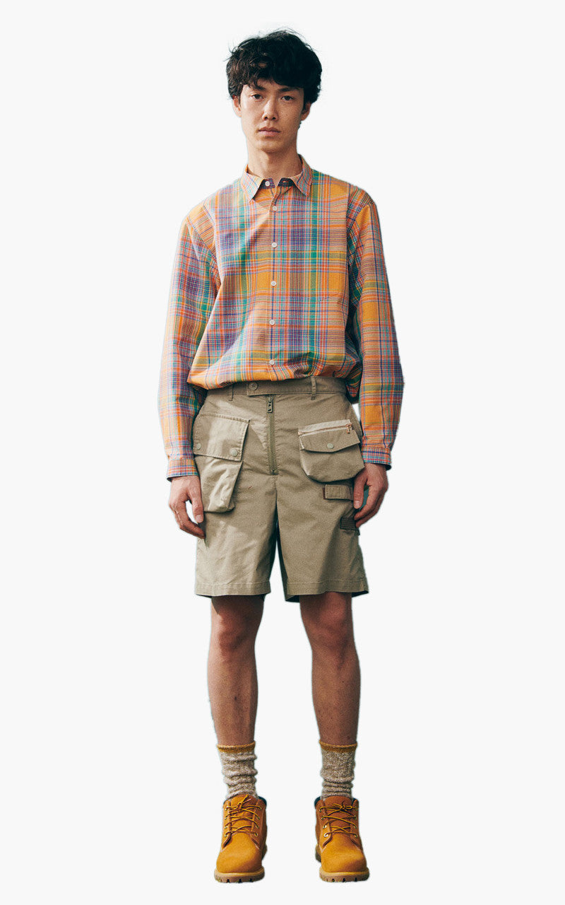 F/CE. x Digawel 6 Pockets Shorts Sage Green