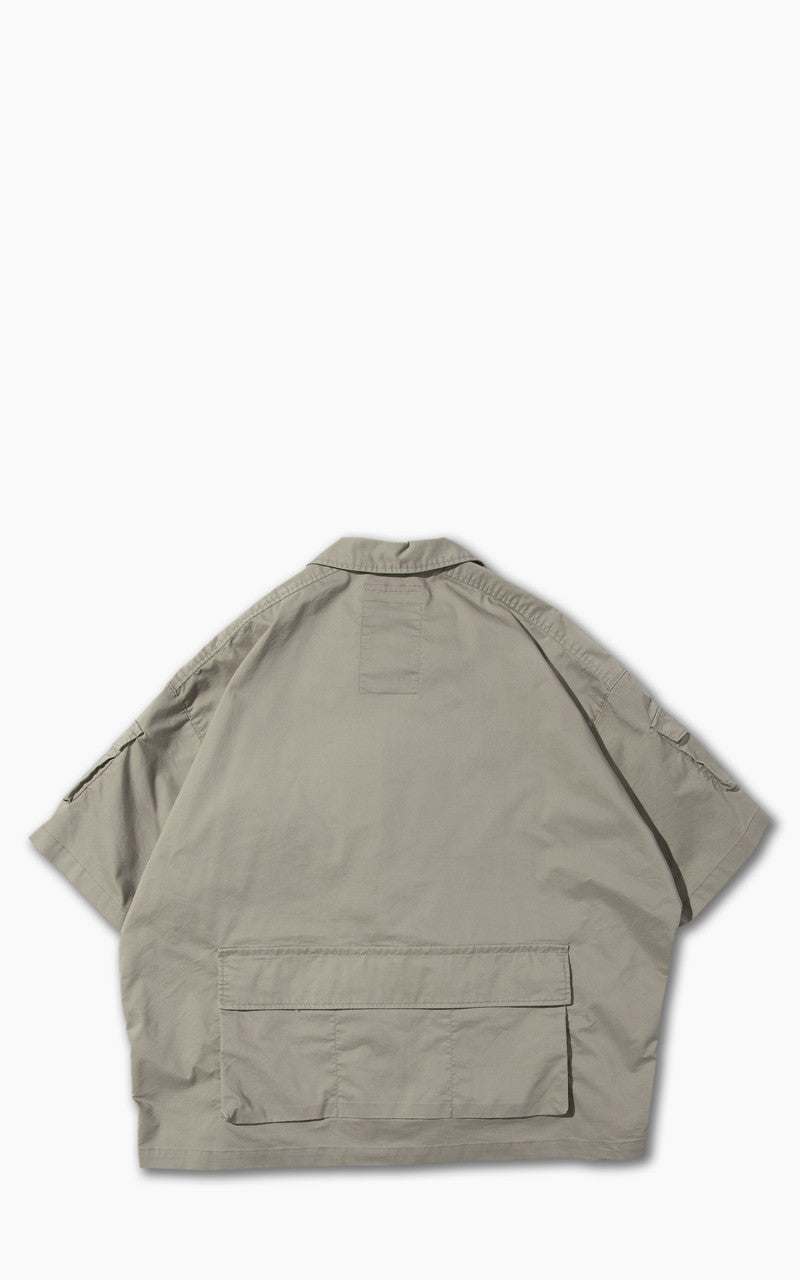 F/CE. x Digawel 7 Pockets S/S Shirt Sage Green