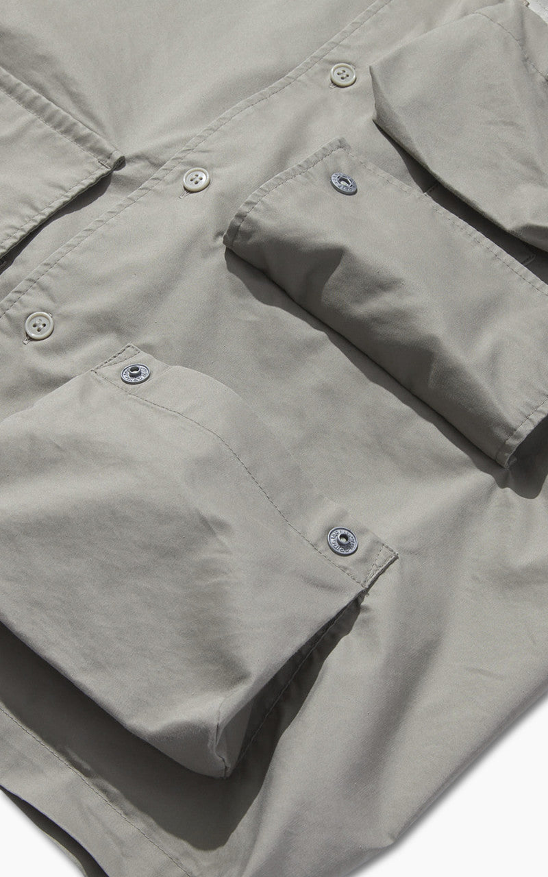 F/CE. x Digawel 7 Pockets S/S Shirt Sage Green