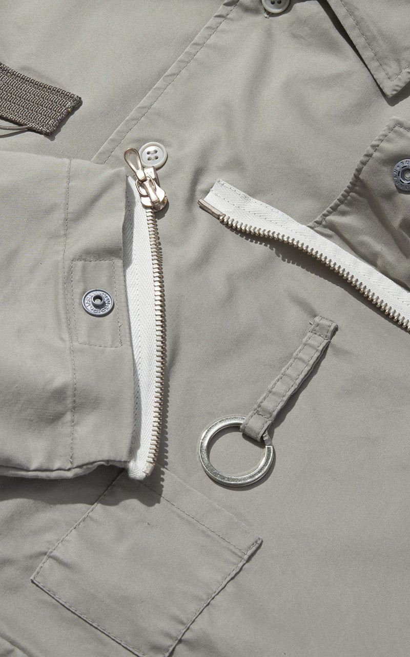 F/CE. x Digawel 7 Pockets S/S Shirt Sage Green