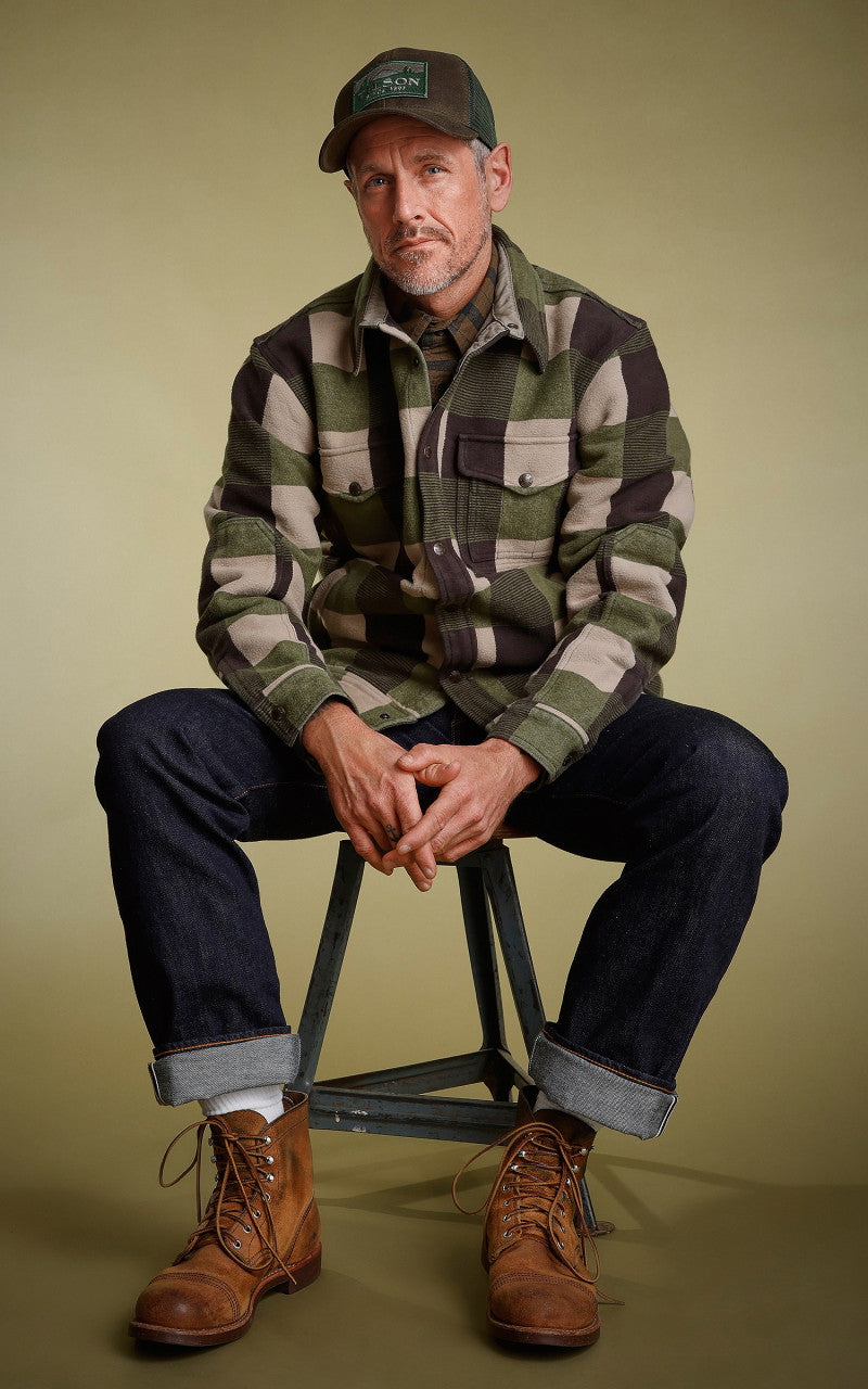 Filson Beartooth Camp Jacket Cinder/Olive