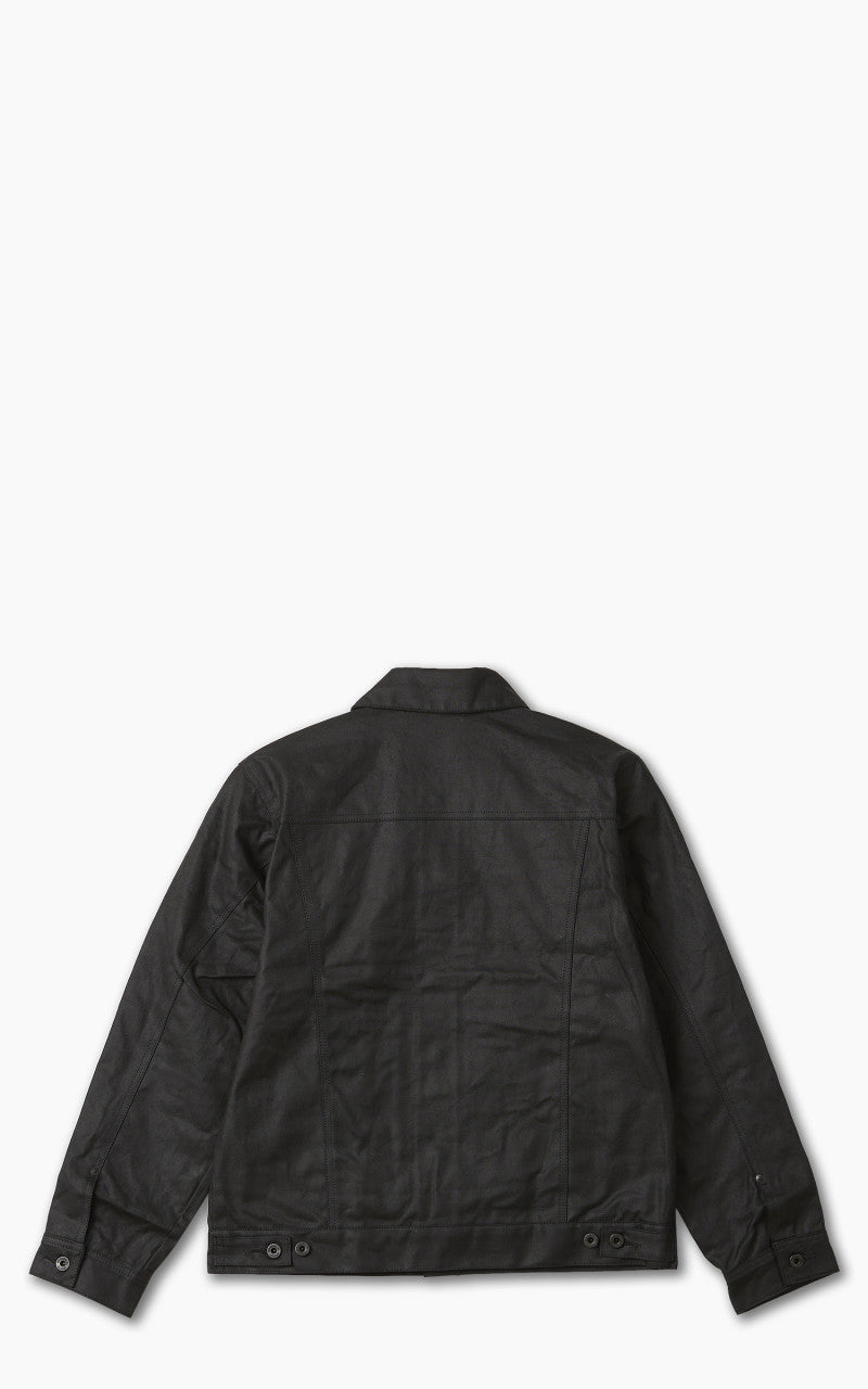 Filson Short Tin Cloth Lined Cruiser Jacket Black
