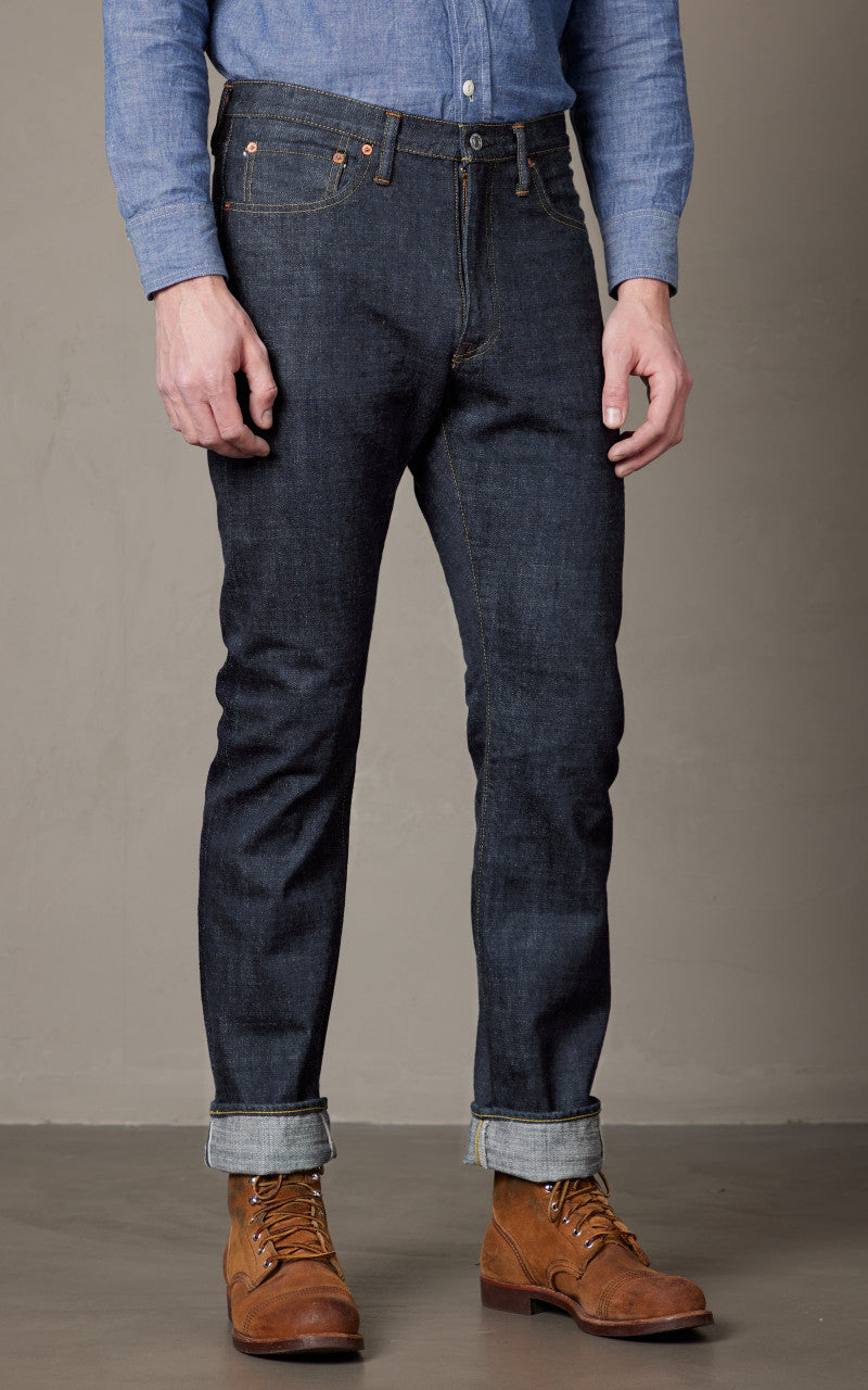 FOB Factory F147 G3 Selvedge Denim 5P Rinsed Indigo