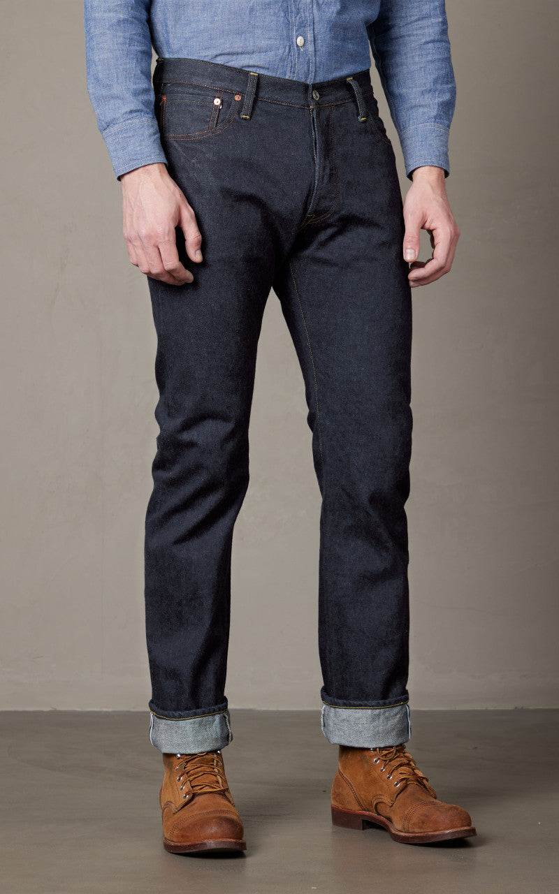 FOB Factory F151-23 Selvedge Denim XX 5P Rinsed Indigo