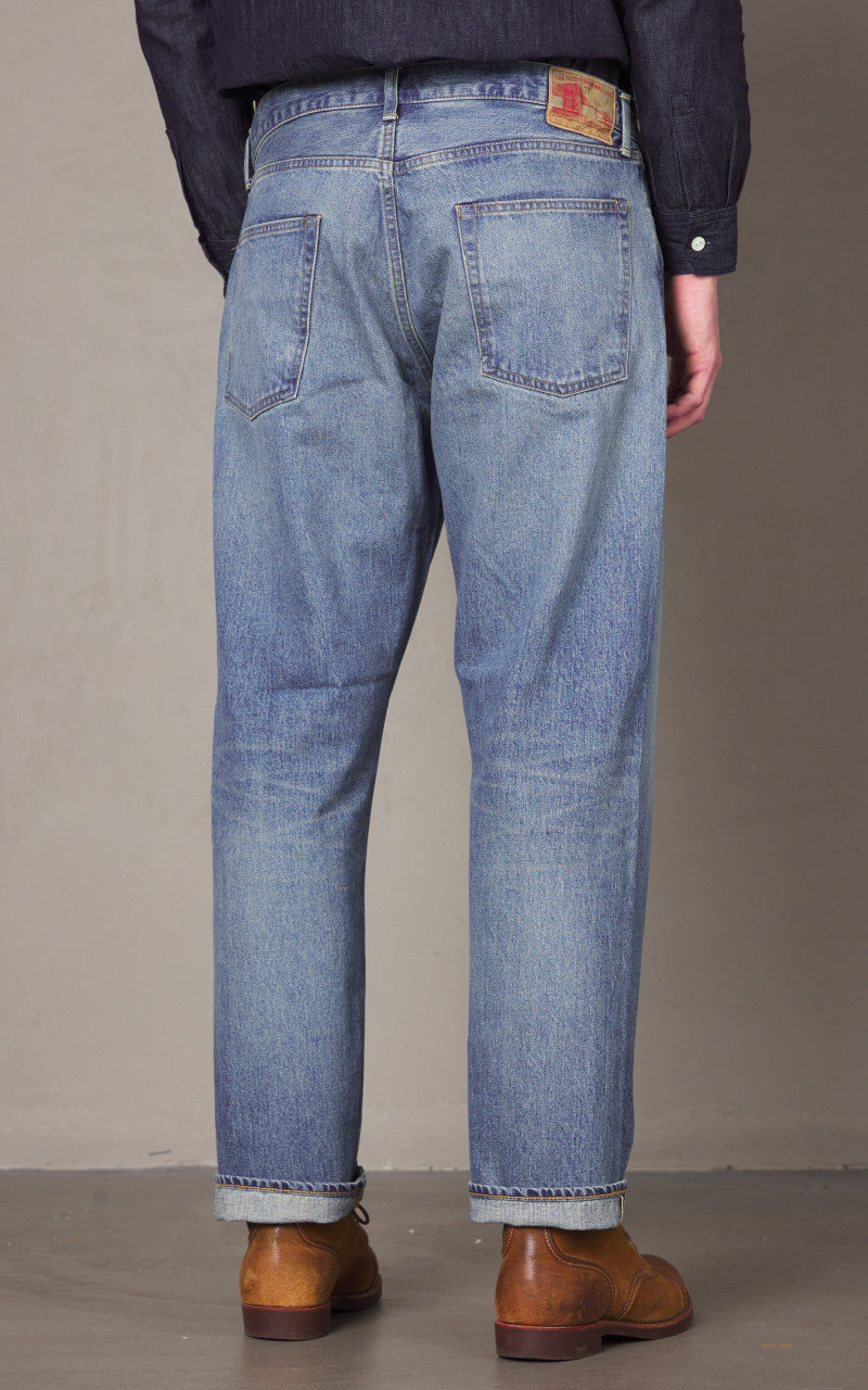 FOB Factory F160 66 Selvedge Denim 5P Used Wash Indigo
