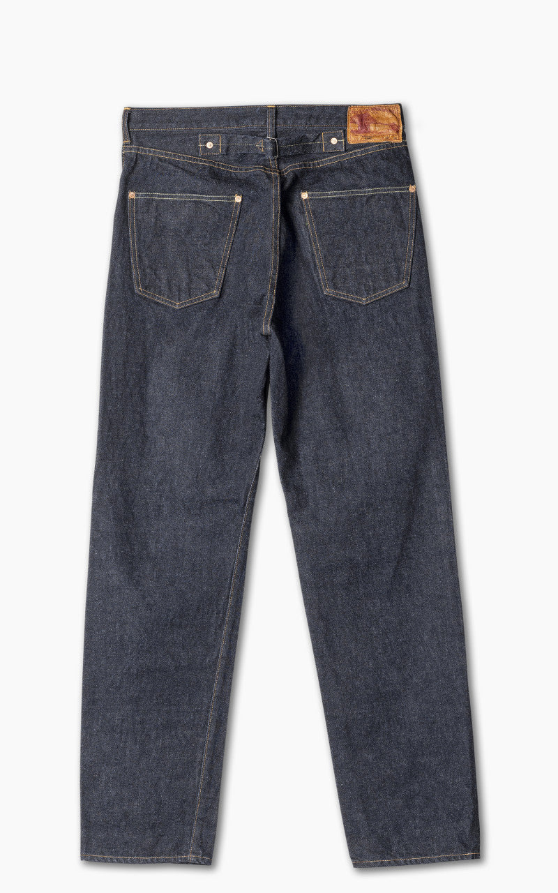 FOB Factory F165 Selvedge Garage Denim 5P Rinsed Indigo