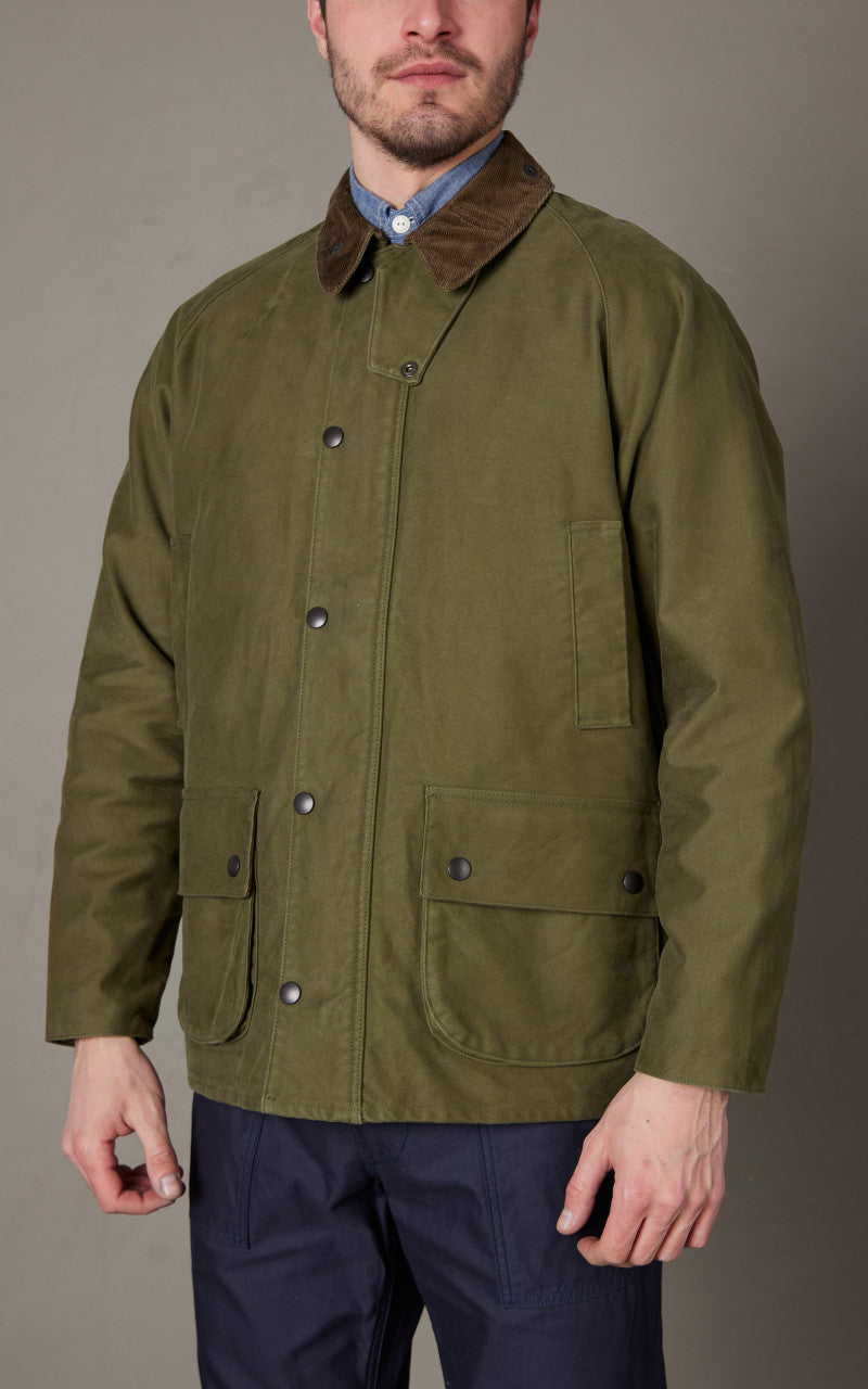 FOB Factory F2361 Moleskin Riding Jacket Olive