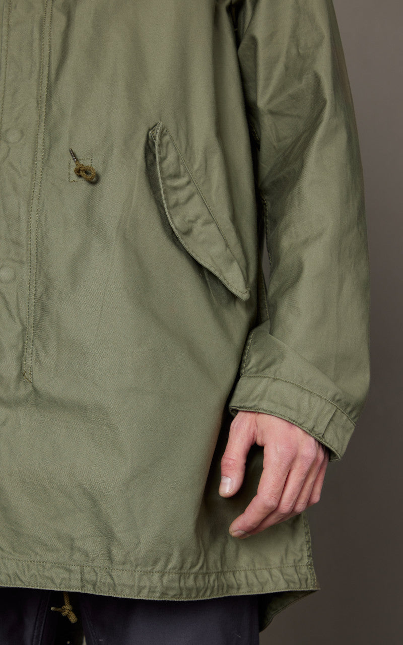 FOB Factory F2402 M-51 Shell Parka Olive