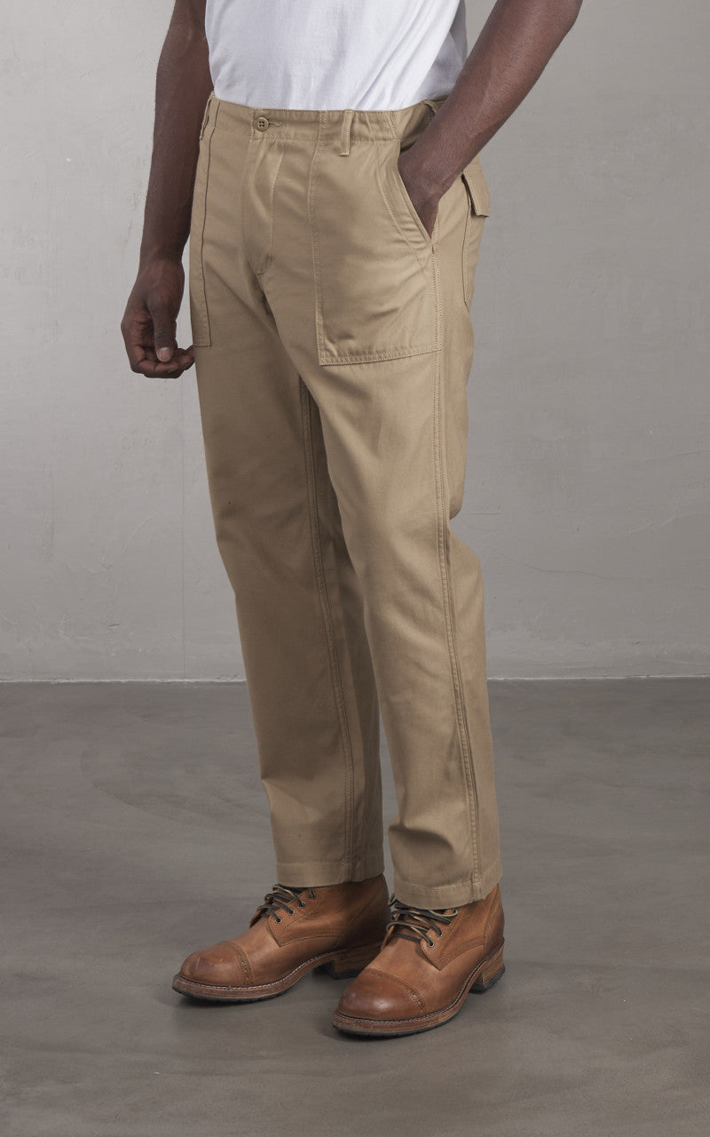 FOB Factory F0431 Baker Pants Khaki