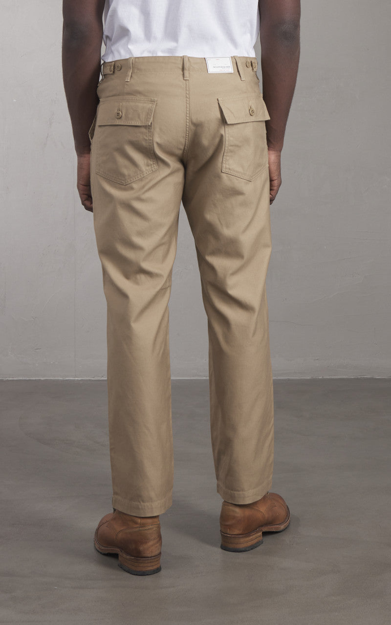 FOB Factory F0431 Baker Pants Khaki