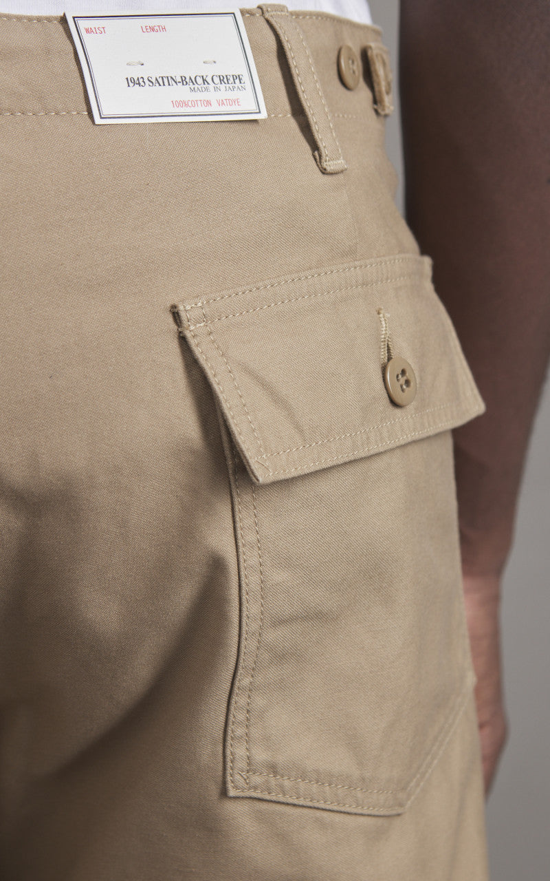 FOB Factory F0431 Baker Pants Khaki