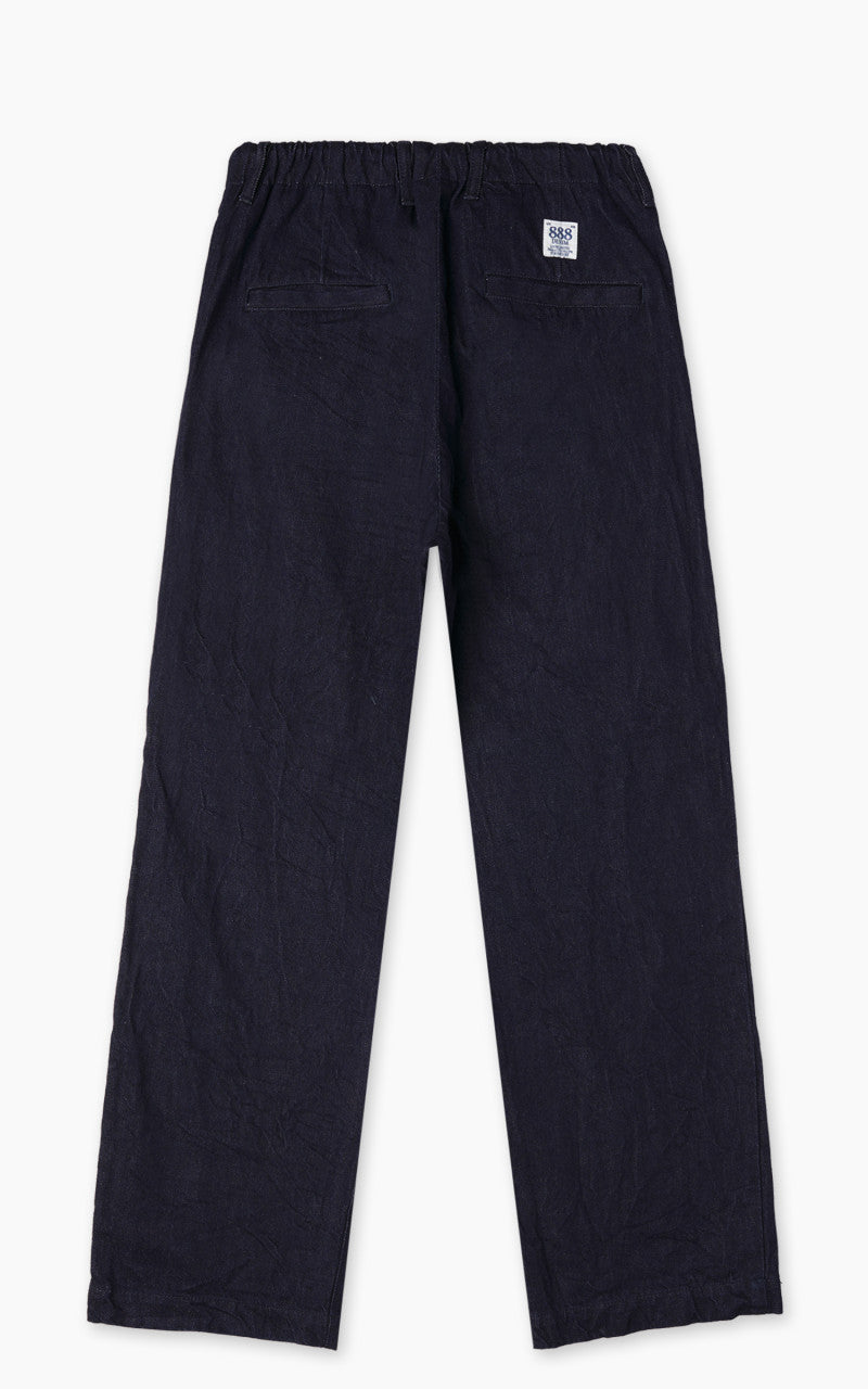 FOB Factory F0508 Three Eight Loom Denim Track Pants Indigo