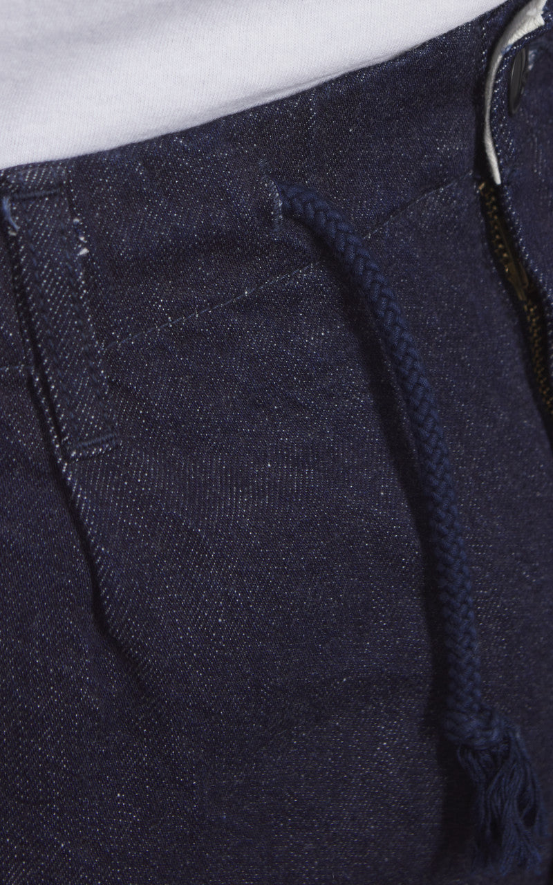 FOB Factory F0508 Three Eight Loom Denim Track Pants Indigo
