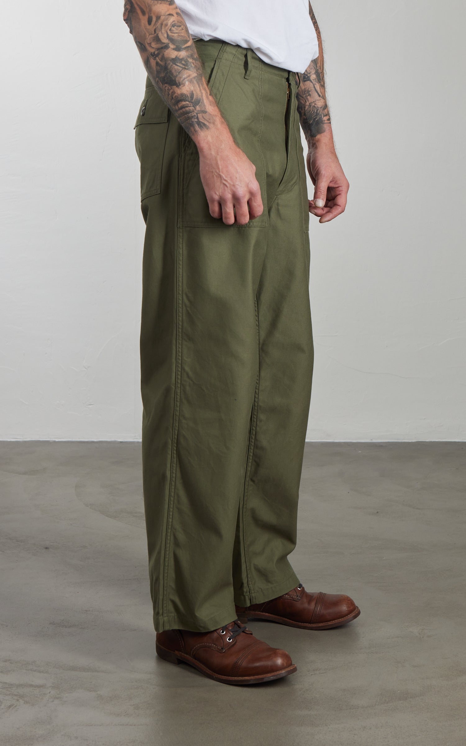 FOB Factory F0540 Baker Pants Type 2 Olive