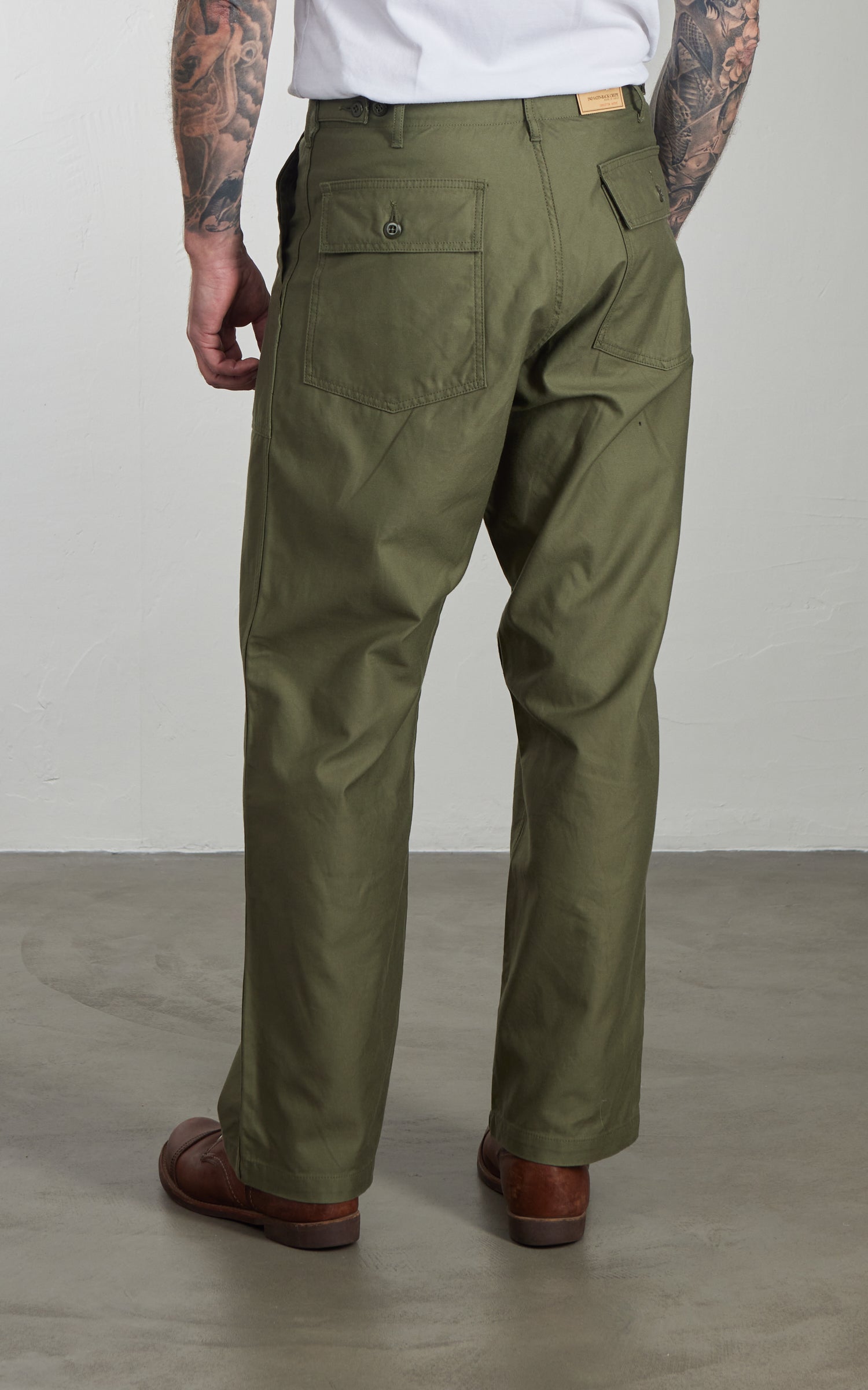 FOB Factory F0540 Baker Pants Type 2 Olive