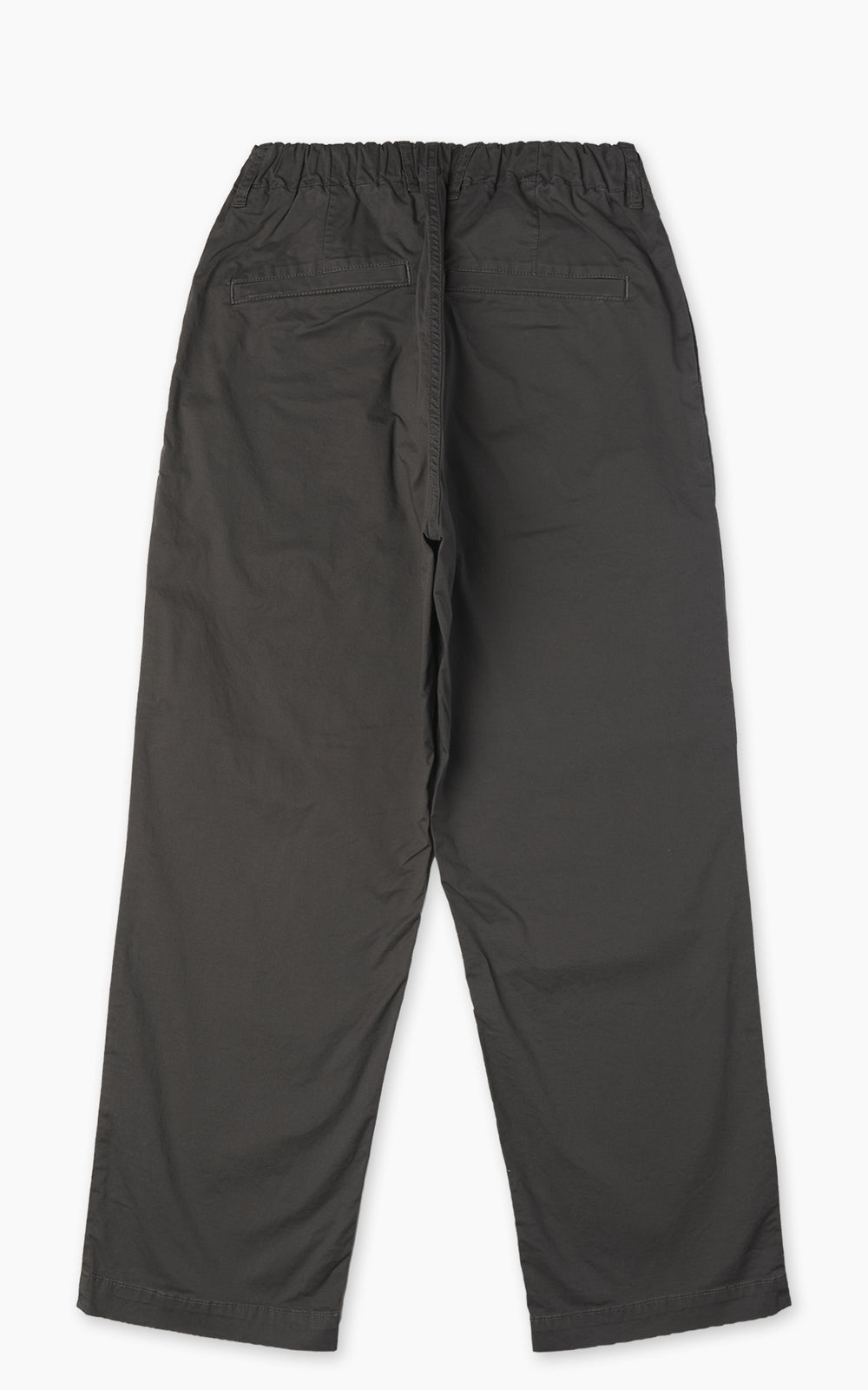 FOB Factory F0549 Stretch Twill Easy Pants Charcoal