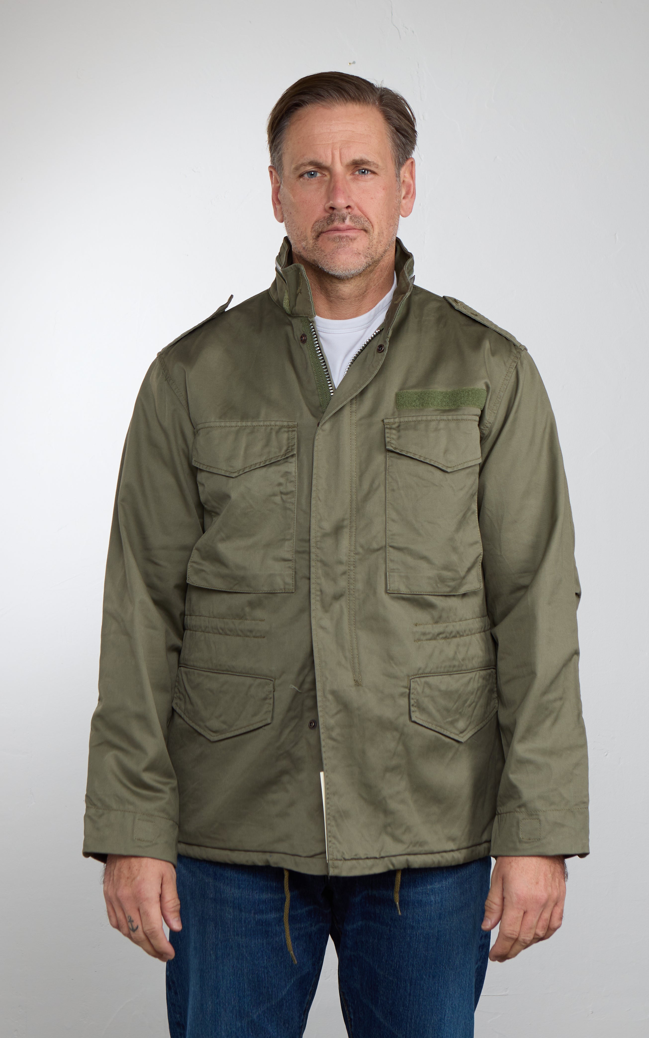 FOB Factory F2418 M-65 Field Jacket Olive