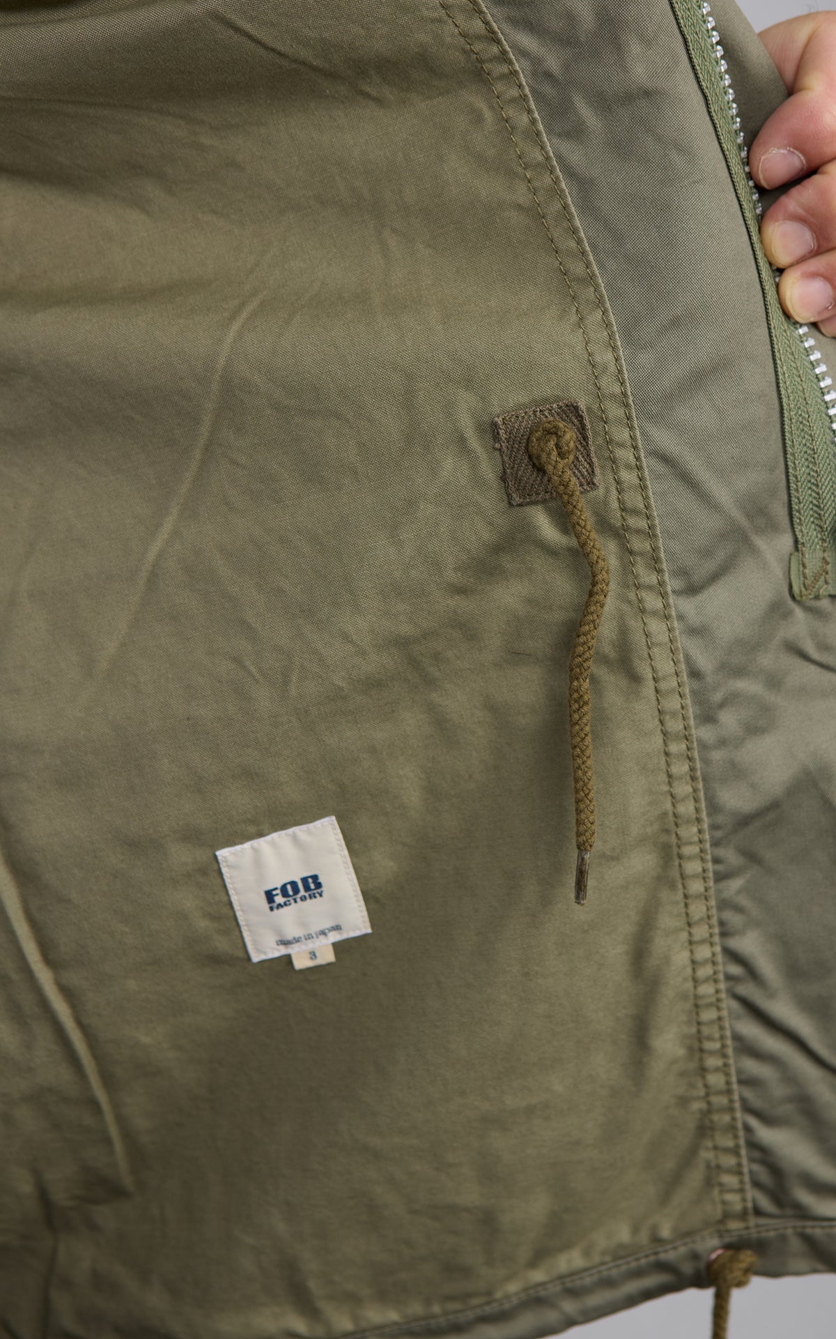 FOB Factory F2418 M-65 Field Jacket Olive