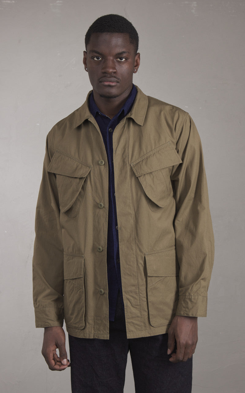 FOB Factory F2452 Jungle Fatigue Jacket Olive