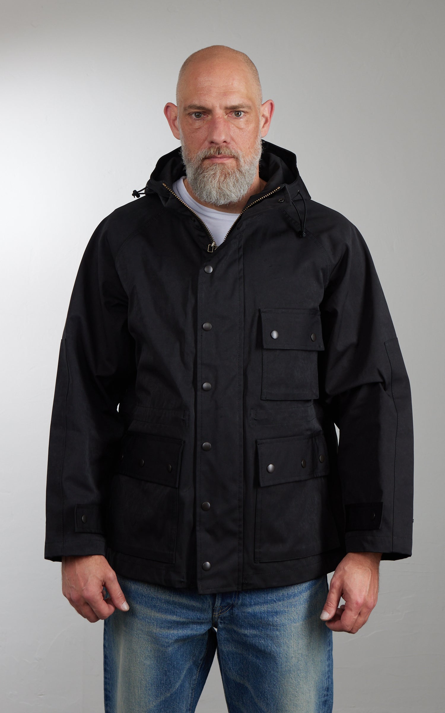 FOB Factory F2453 Trail Mountain Parka Black