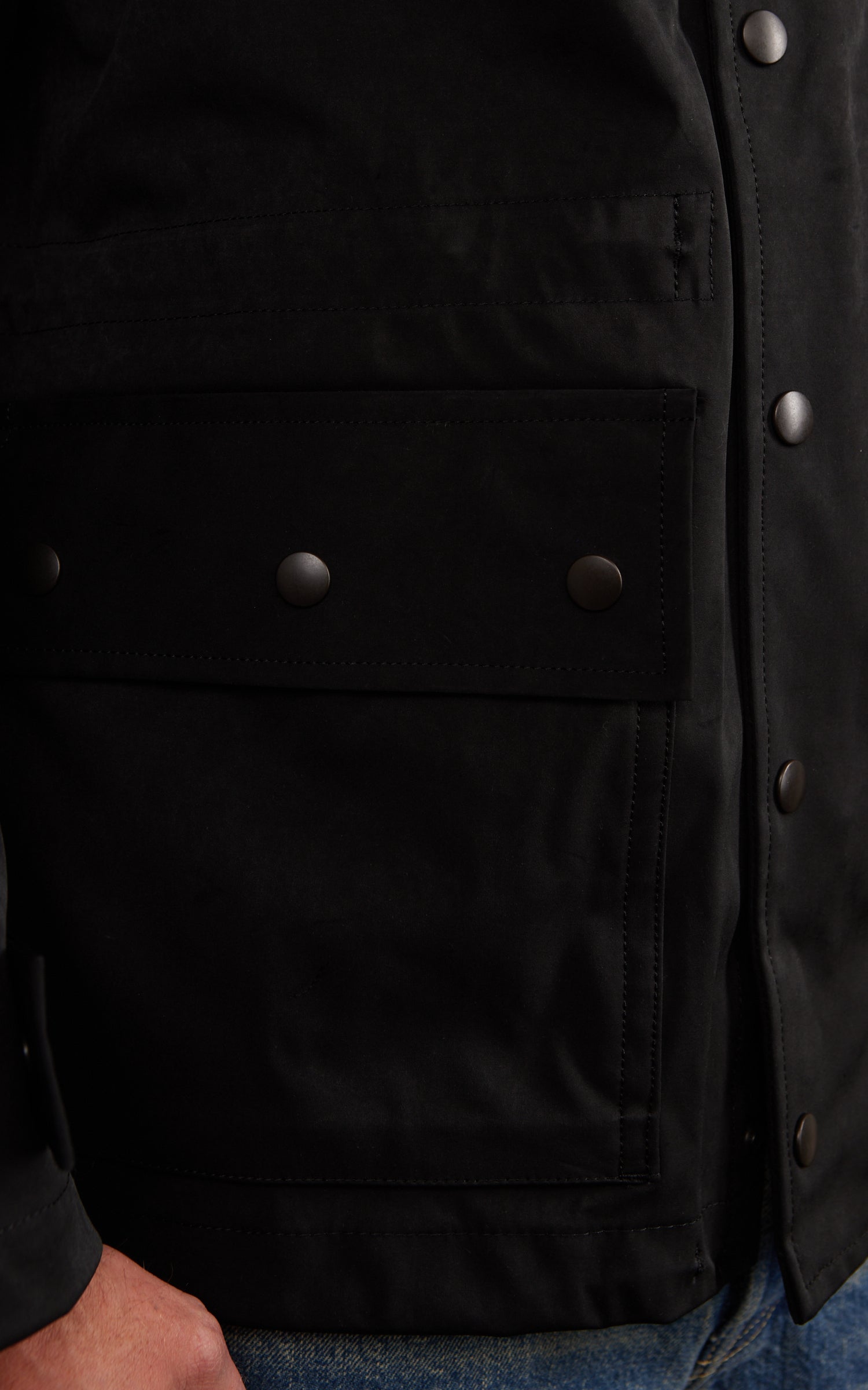 FOB Factory F2453 Trail Mountain Parka Black