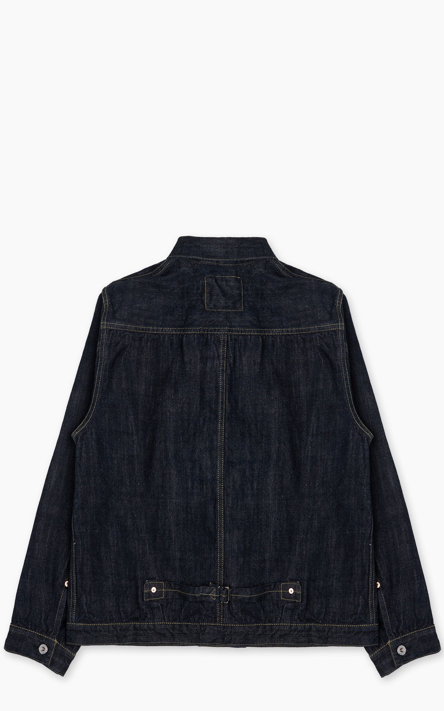 FOB Factory F2460 WWII Type 1 Selvedge Denim Jacket Rinsed Indigo