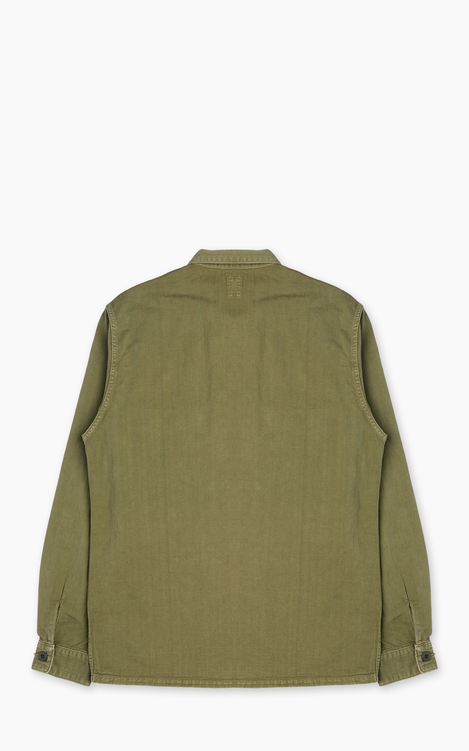 FOB Factory F2461 Herringbone Fatigue Jacket Olive