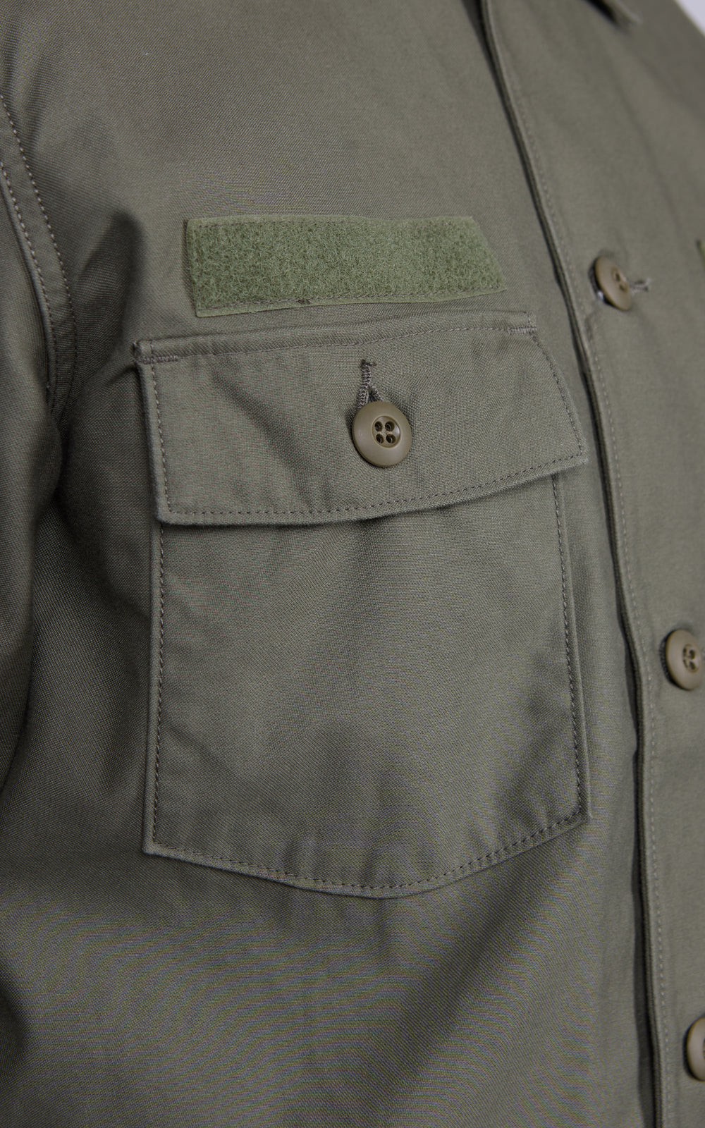 FOB Factory F2469 Utility Uniform Shirt Olive