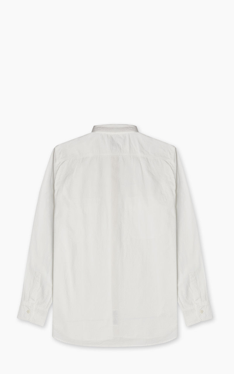 FOB Factory F3496 Oxford Work Shirt White