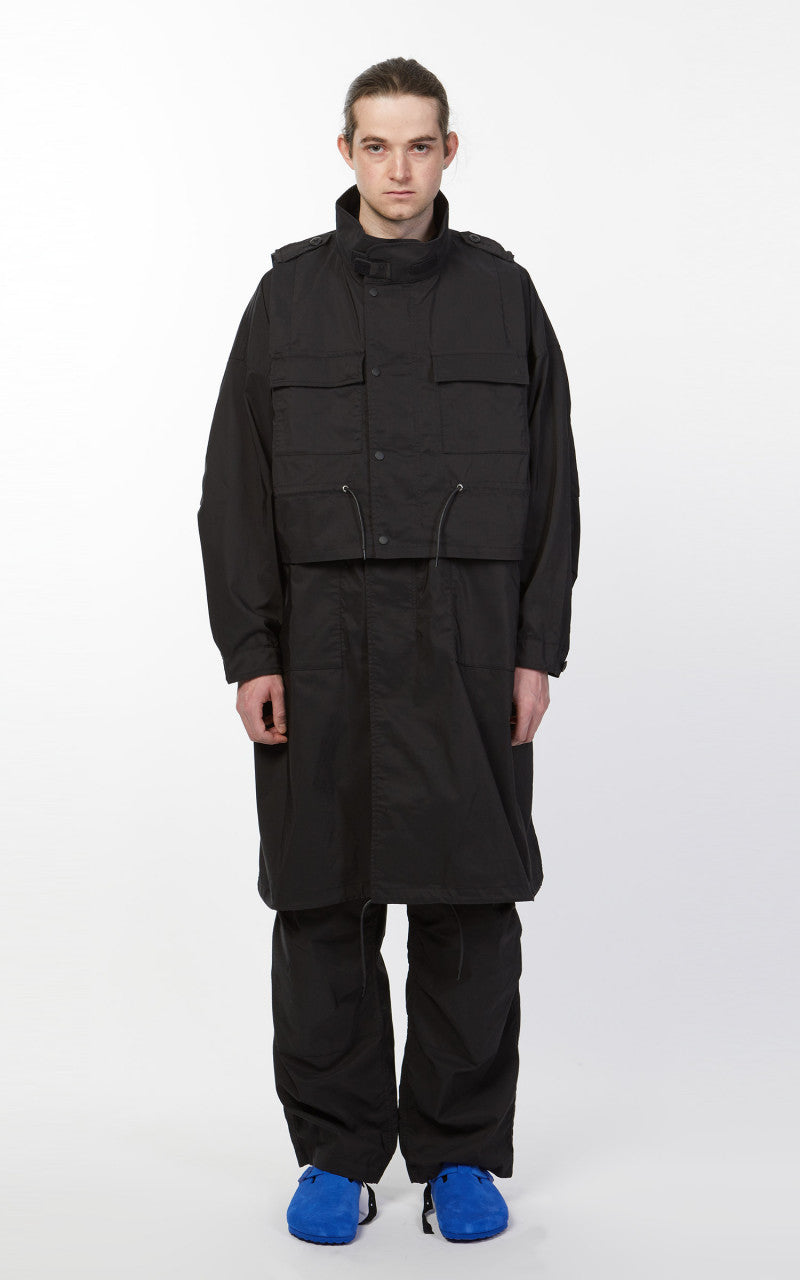 F/CE. Layered M-65 Field Coat Black