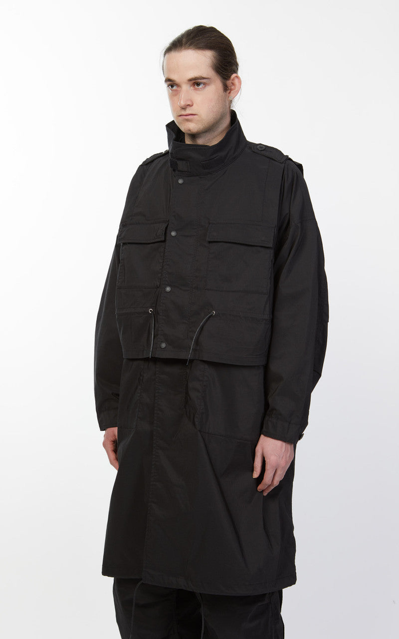 F/CE. Layered M-65 Field Coat Black