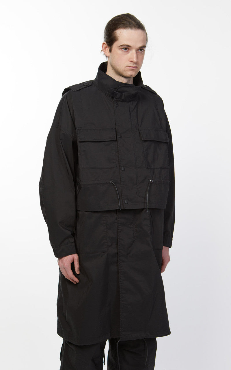 F/CE. Layered M-65 Field Coat Black