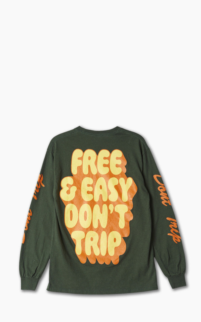 Free & Easy Bubble L/S Tee Forest