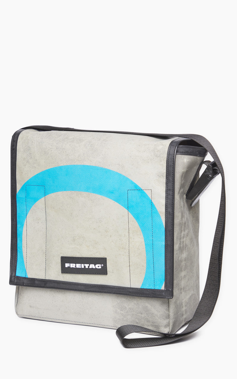 Freitag F21 Nightclub DJ/ Record-Messenger Bag Silver 21-2