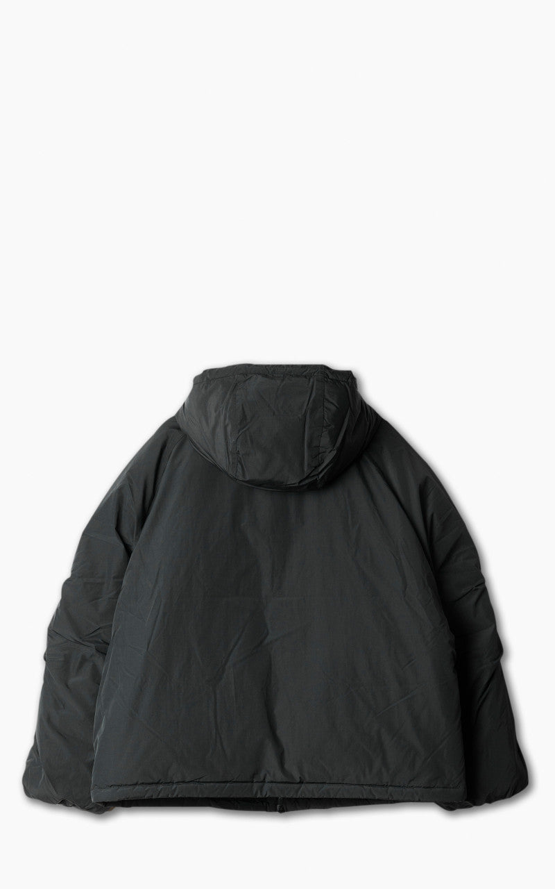 FrizmWORKS Hooded Puffer Down Parka Black