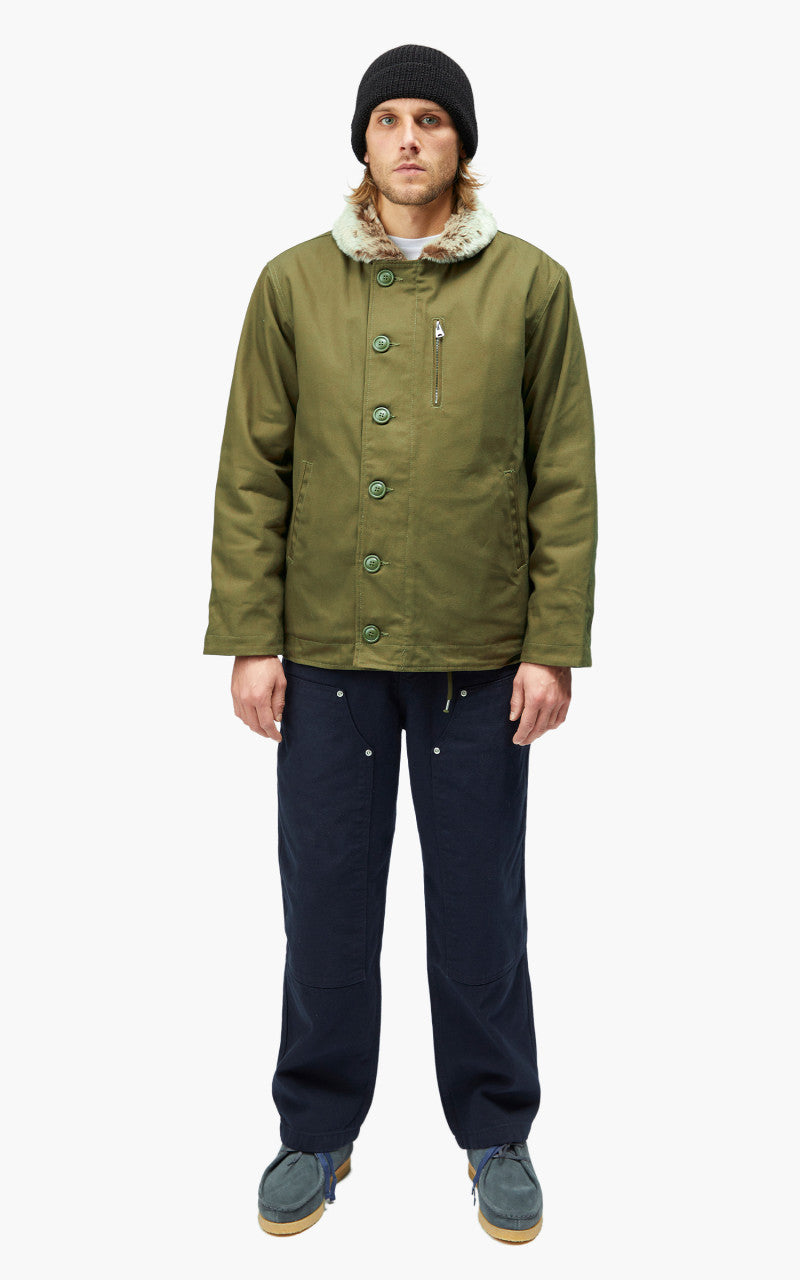 FrizmWORKS Edgar N-1 Deck Jacket Olive
