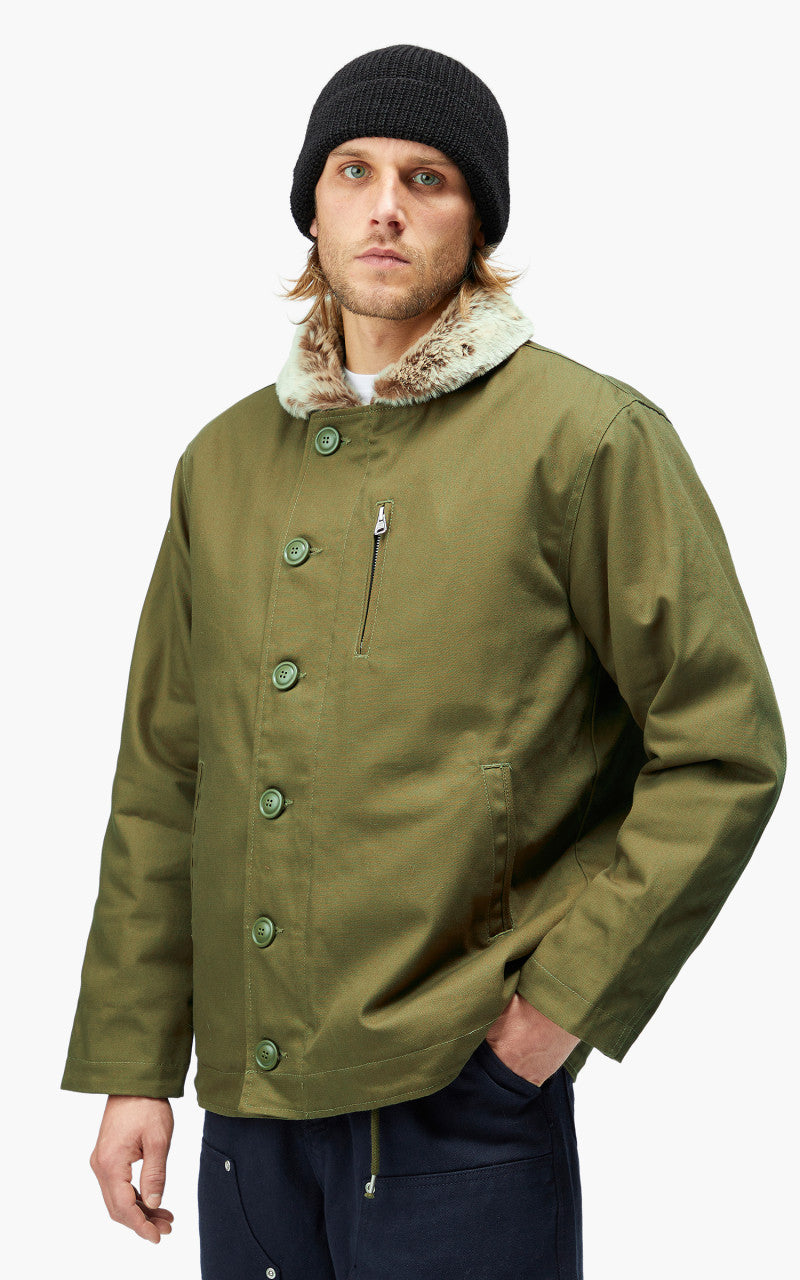 FrizmWORKS Edgar N-1 Deck Jacket Olive