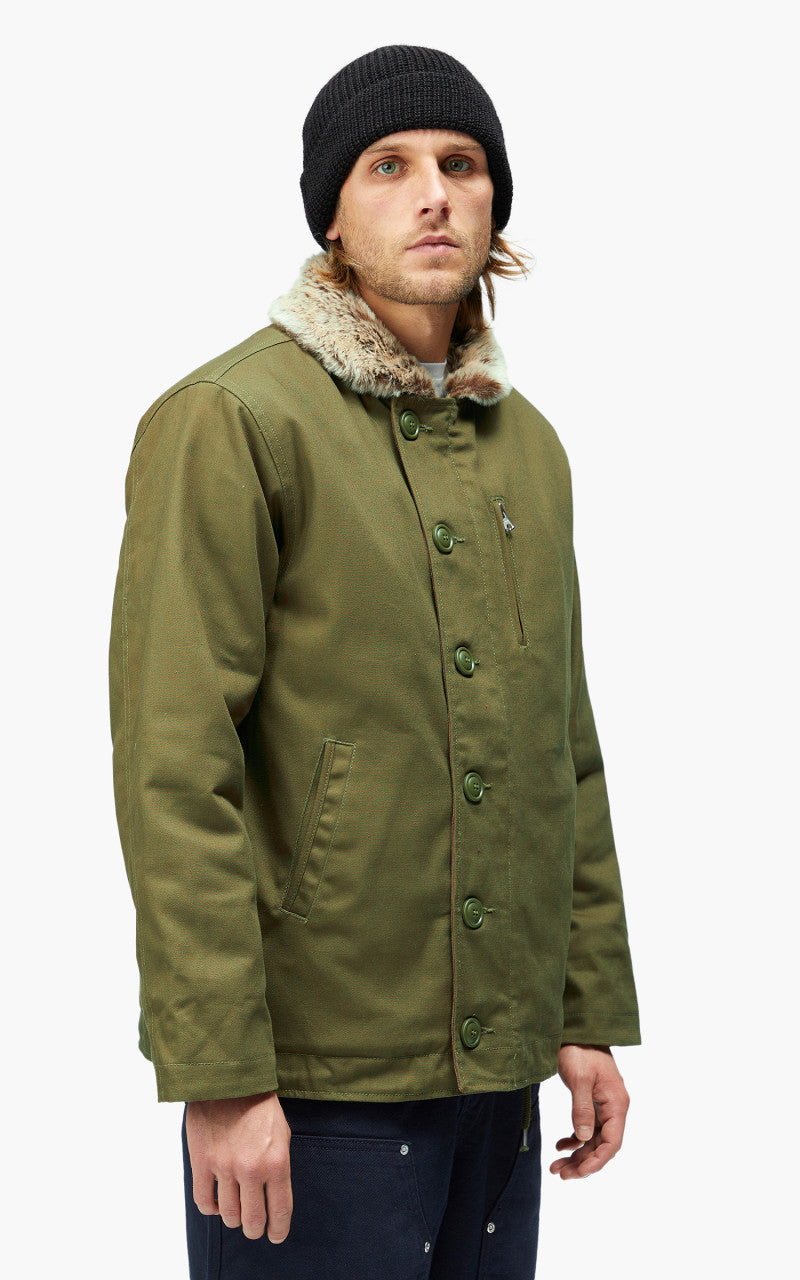 FrizmWORKS Edgar N-1 Deck Jacket Olive