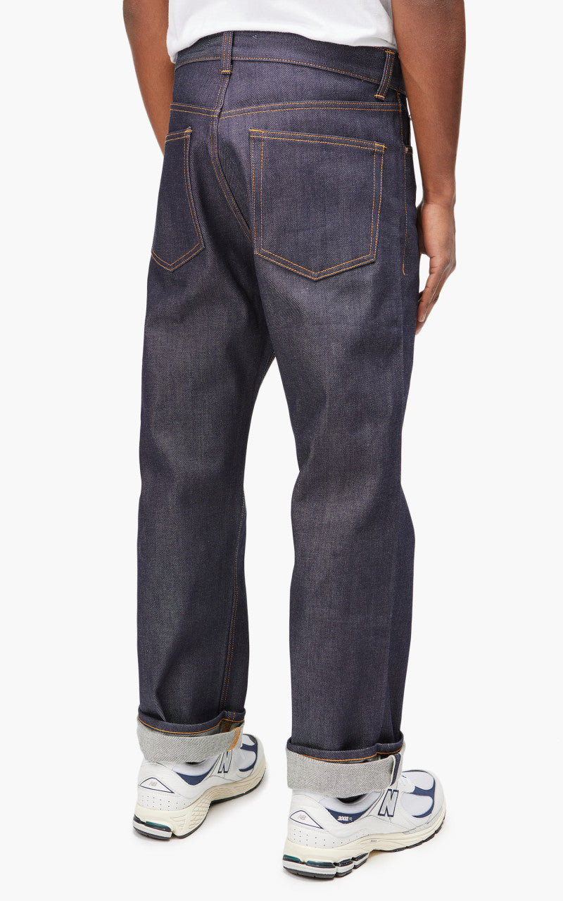 FrizmWORKS OG Selvedge Regular Denim Pants Rigid Indigo