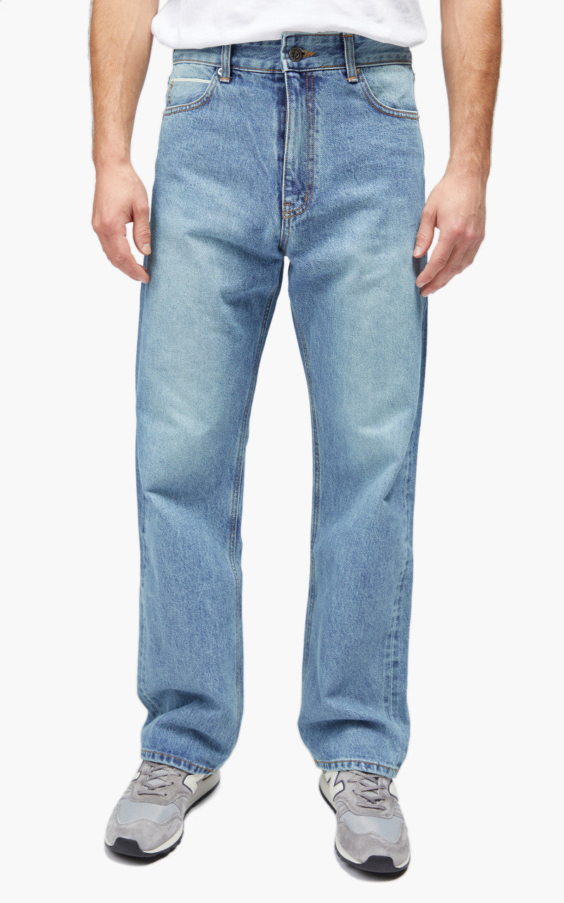 FrizmWORKS OG Selvedge Regular Denim Pants Light Blue