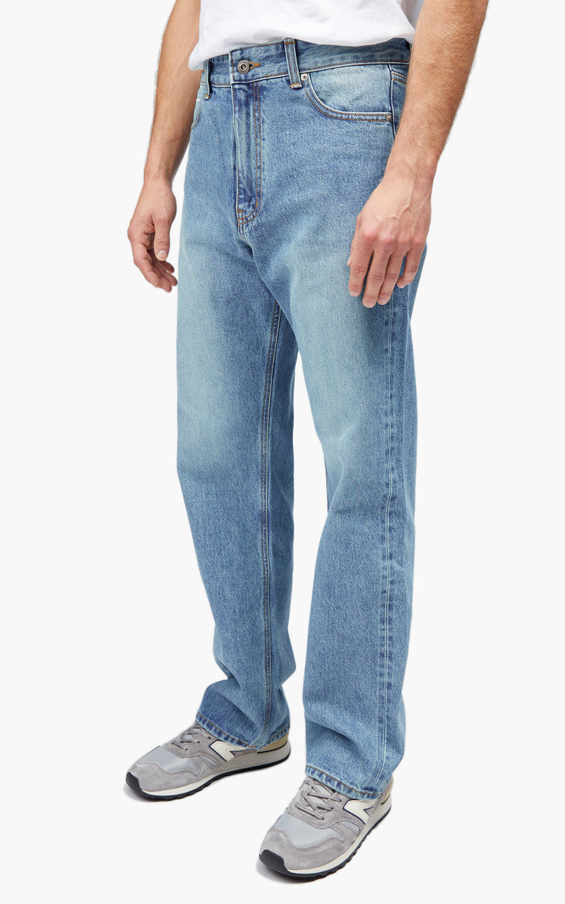 FrizmWORKS OG Selvedge Regular Denim Pants Light Blue