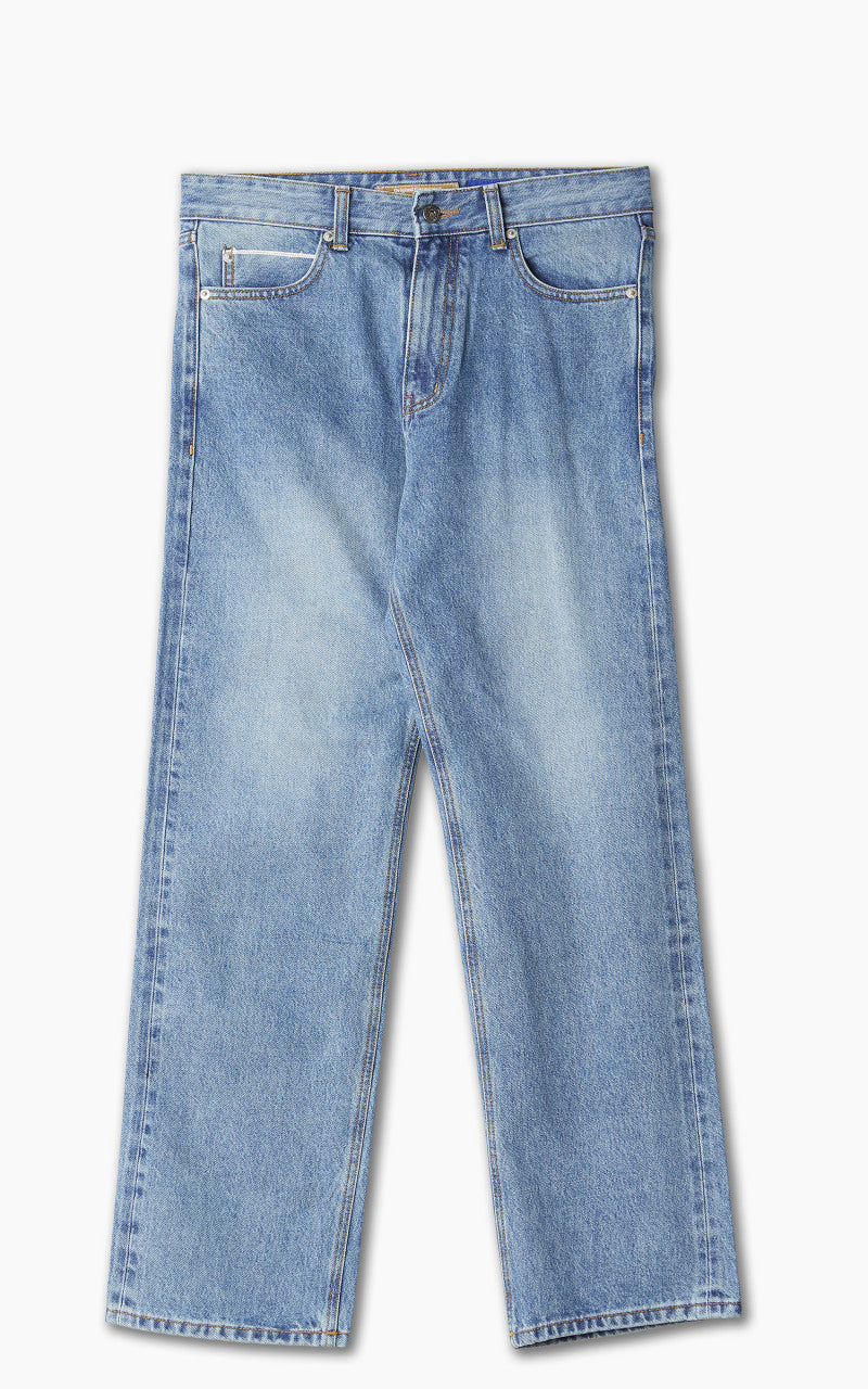 FrizmWORKS OG Selvedge Regular Denim Pants Light Blue