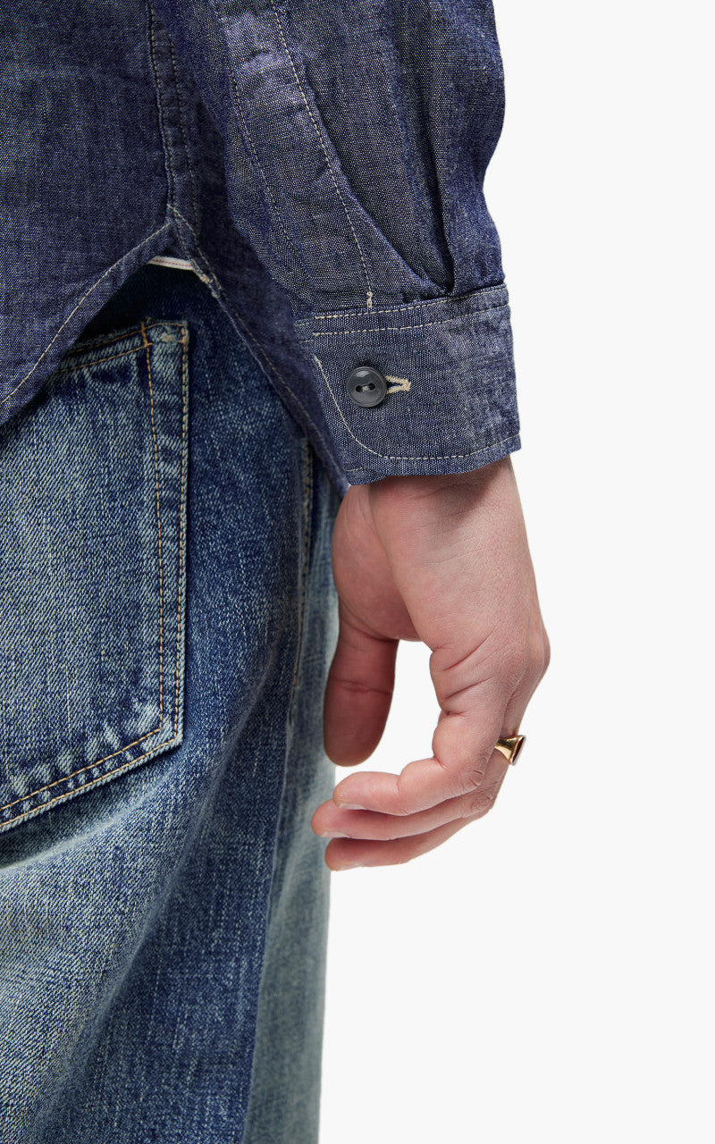 Fullcount 4810 Chambray Work Shirt Indigo