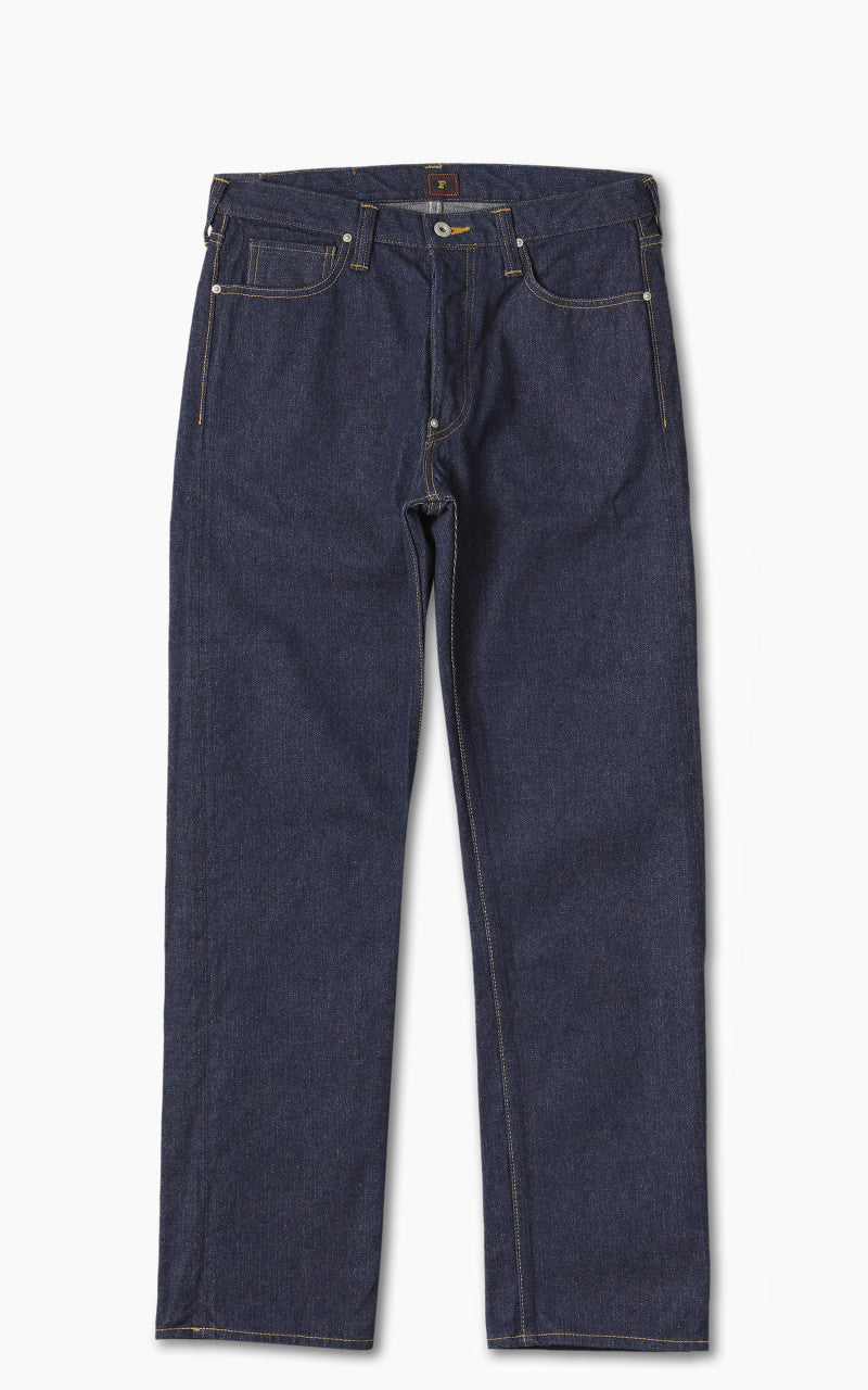 Fullcount 1107 Cowboy Jeans Selvedge Denim One Wash Indigo