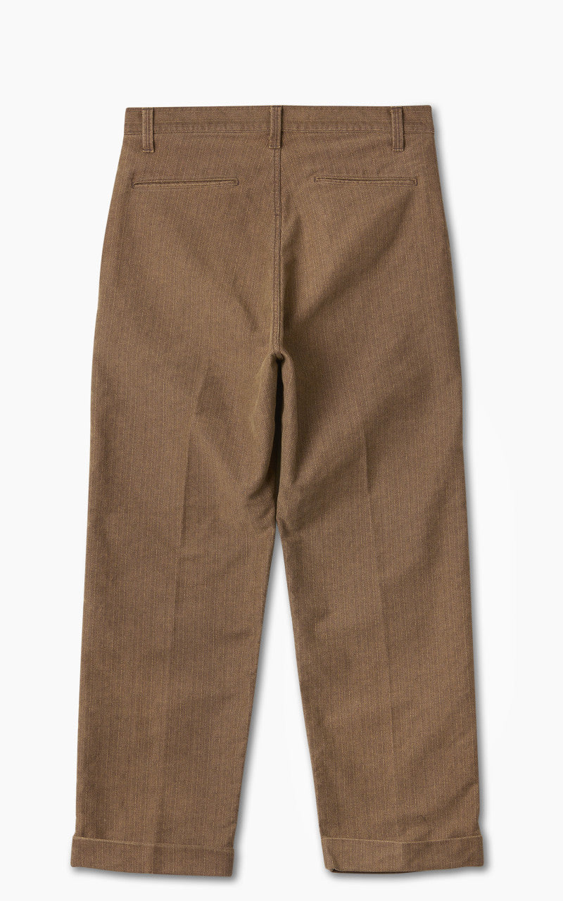 Fullcount 1128-2 Herringbone Moleskin Farmers Trouser Brown
