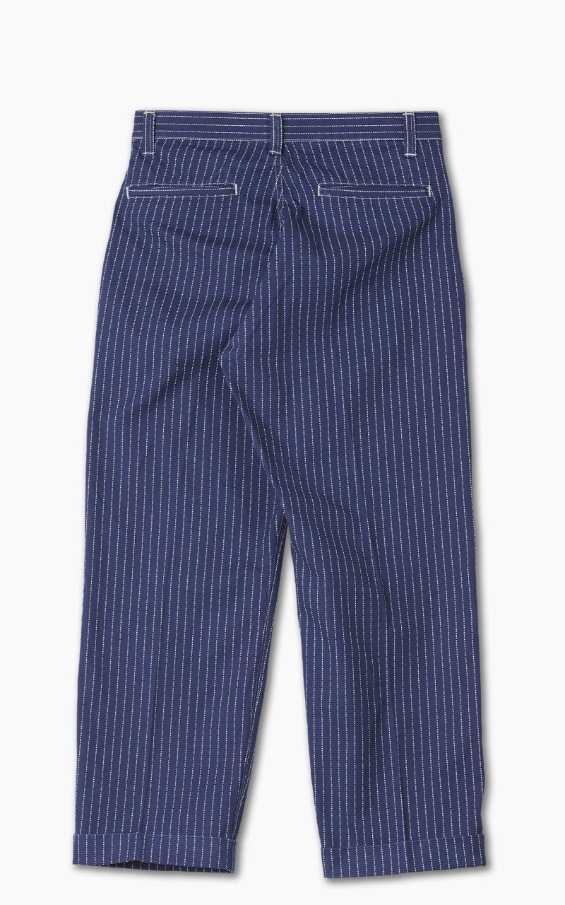 Fullcount 1128-4 Farmers Trouser Indigo Wabash Stripe